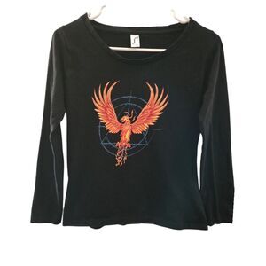 MAJESTIC PHOENIX RISING LONG SLEEVE JUNIORS L
